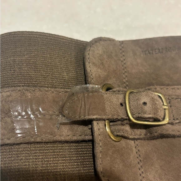 NWOT- New Ariat Stoneleigh waterproof brown suede zip boot - Picture 3 of 13